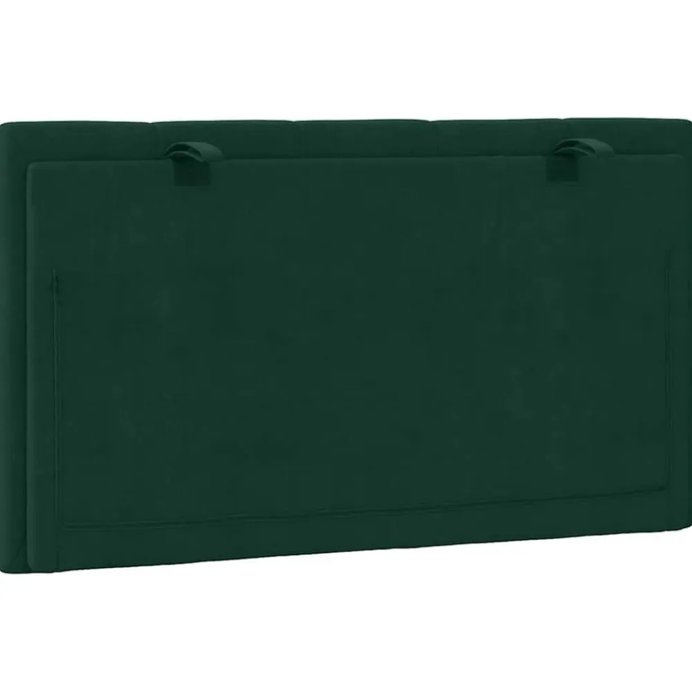 vidaXL Camas Y Accesorios-Cabecero de cama acolchado Hanko terciopelo 80 cm