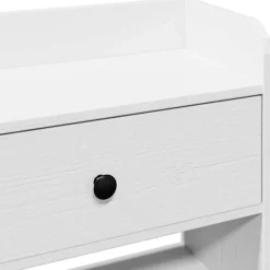 vidaXL Camas Y Accesorios-Cabecero de cama almacenaje madera maciza pino 180 cm