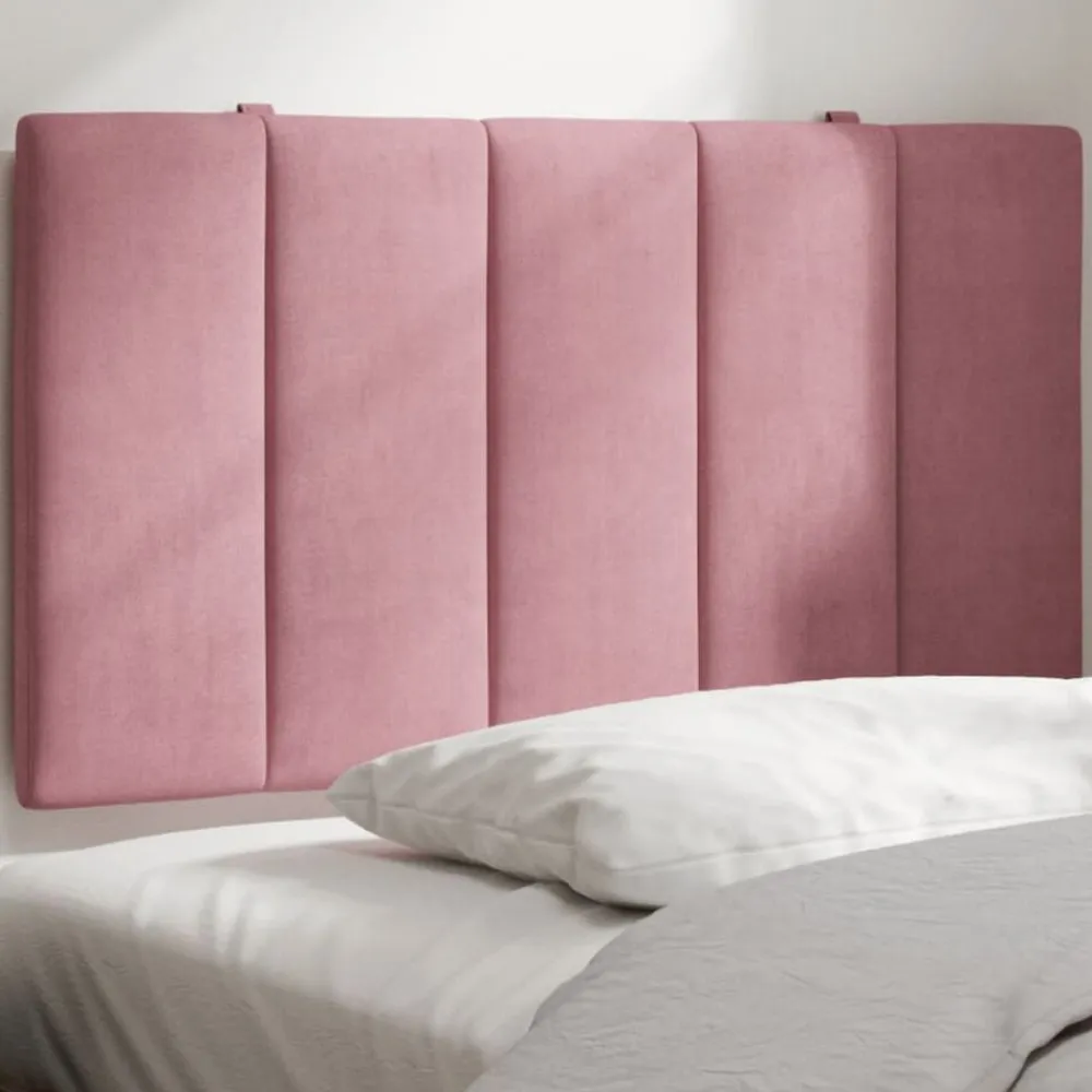 vidaXL Camas Y Accesorios-Cabecero de cama acolchado Hanko terciopelo 80 cm