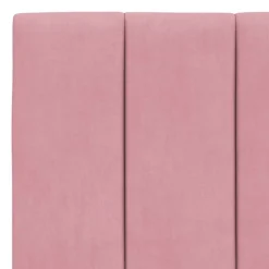 vidaXL Camas Y Accesorios-Cabecero de cama acolchado Hanko terciopelo 80 cm