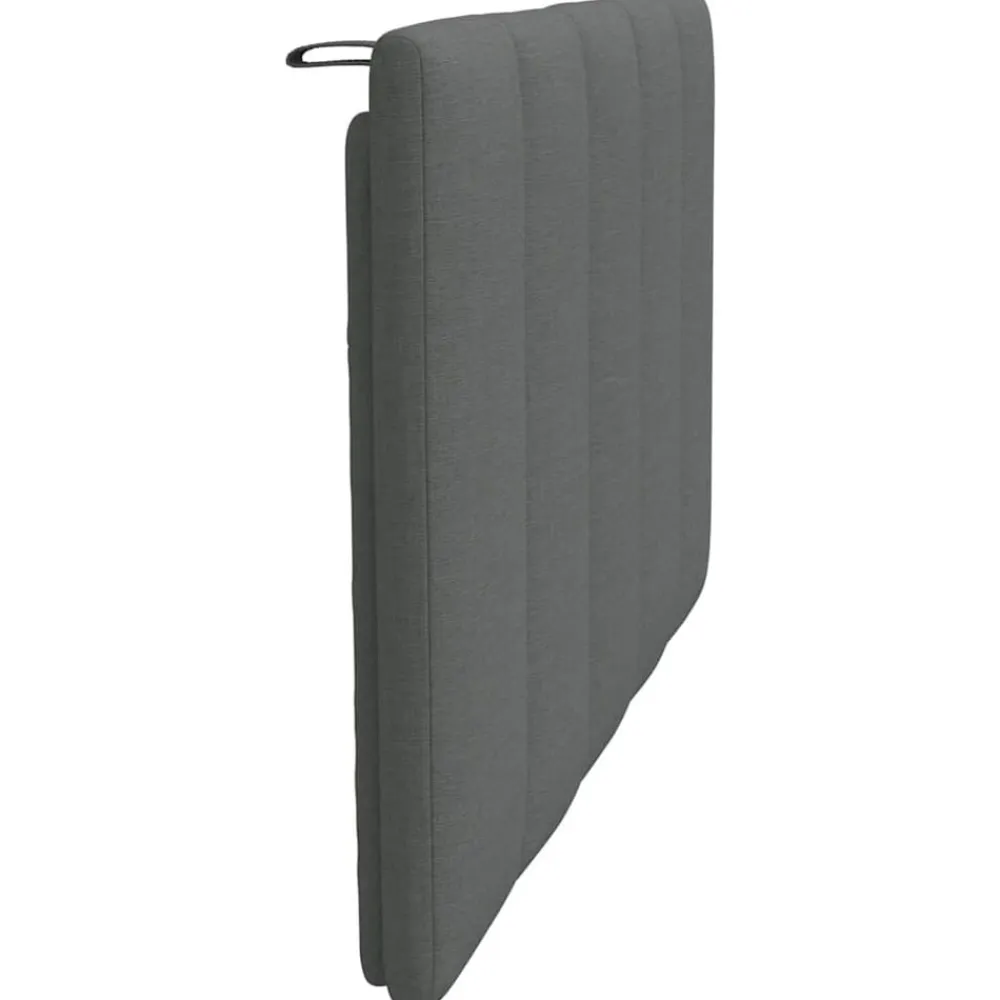 vidaXL Camas Y Accesorios-Cabecero de cama acolchado Hanko tela 80 cm