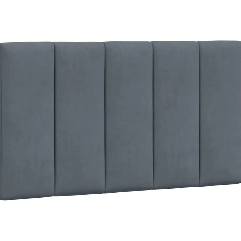 vidaXL Camas Y Accesorios-Cabecero de cama acolchado Hanko terciopelo 80 cm