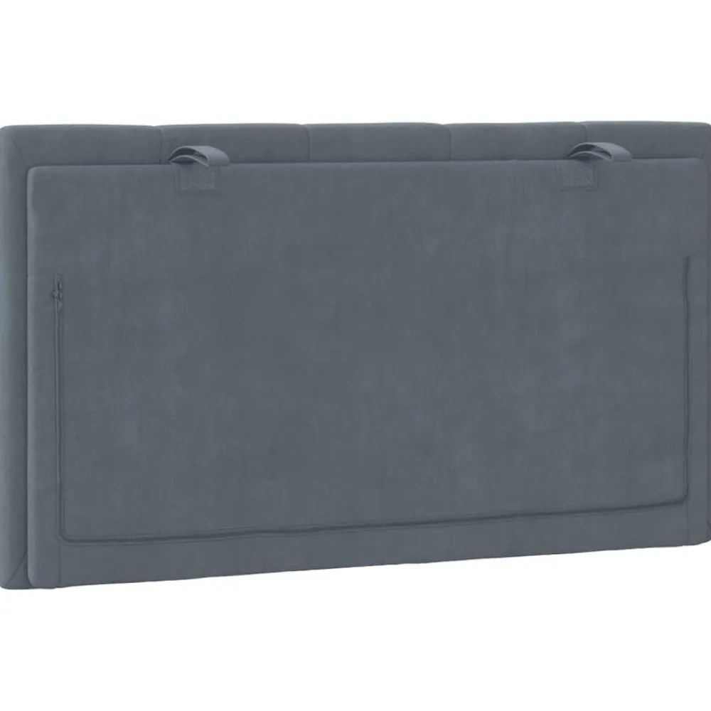 vidaXL Camas Y Accesorios-Cabecero de cama acolchado Hanko terciopelo 80 cm