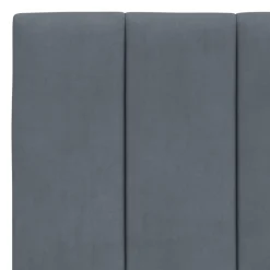 vidaXL Camas Y Accesorios-Cabecero de cama acolchado Hanko terciopelo 80 cm