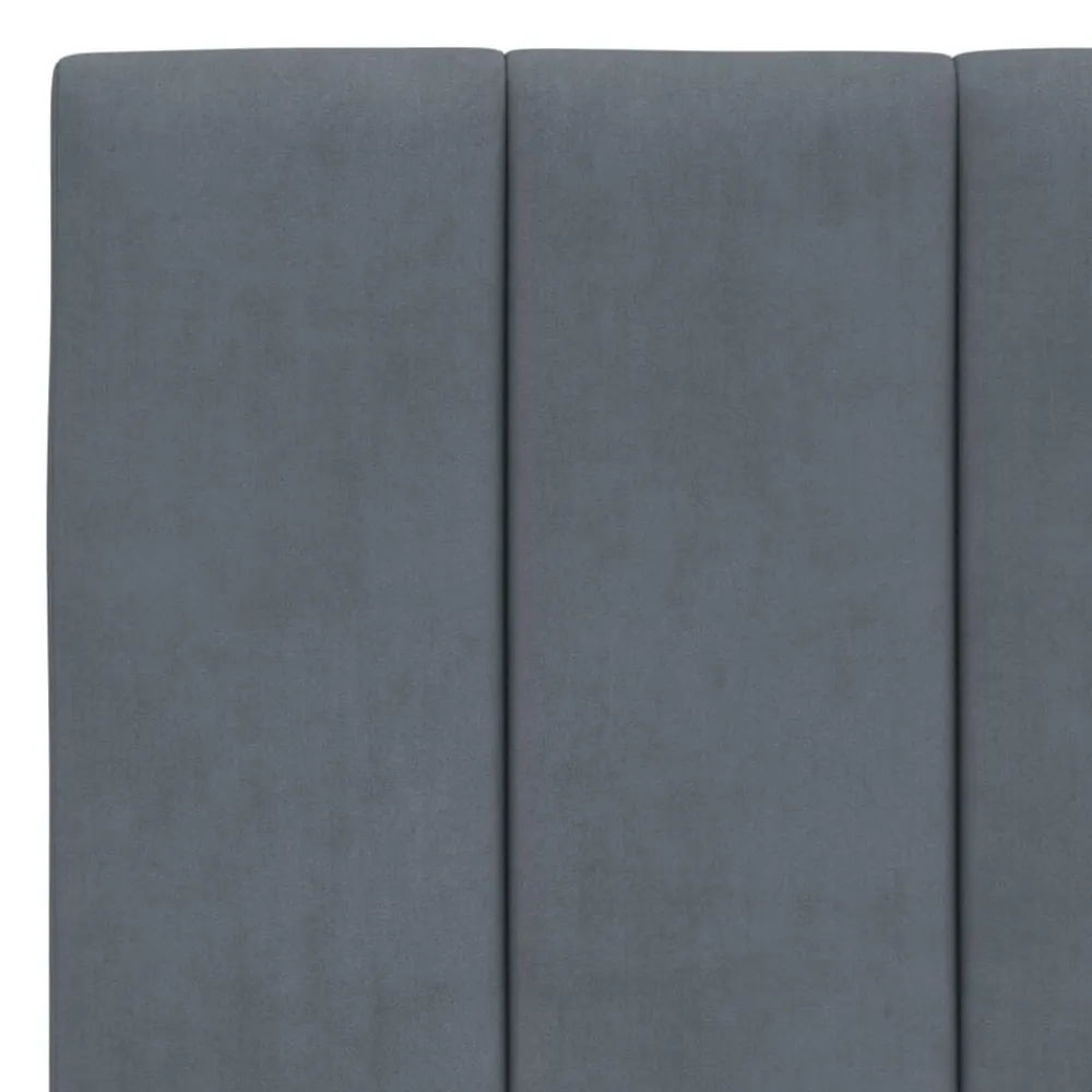 vidaXL Camas Y Accesorios-Cabecero de cama acolchado Hanko terciopelo 80 cm