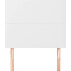 vidaXL Camas Y Accesorios-Cabecero de cama 80x5x118/128 cm piel sintética