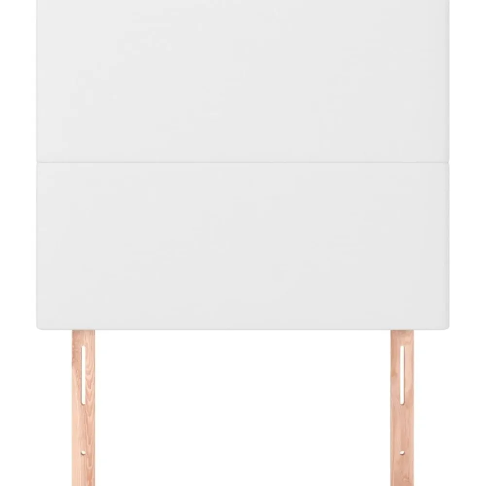 vidaXL Camas Y Accesorios-Cabecero de cama 80x5x118/128 cm piel sintética