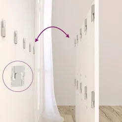vidaXL Cabecero de cama con mesitas madera contrachapada Blanco Discount