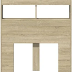 vidaXL Camas Y Accesorios-Cabecero de cama con LED 100x17x102 cm