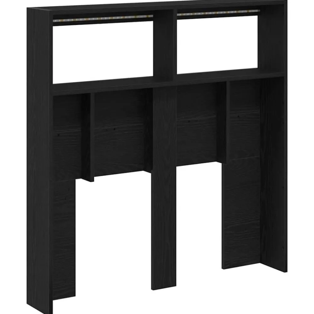 vidaXL Camas Y Accesorios-Cabecero de cama con LED 100x17x102 cm