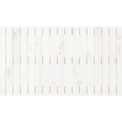 vidaXL Cabecero de cama de pared madera maciza pino 108x3x60 cm Blanco Online