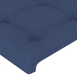 vidaXL Camas Y Accesorios-Cabecero de cama de tela 80x5x118/128 cm