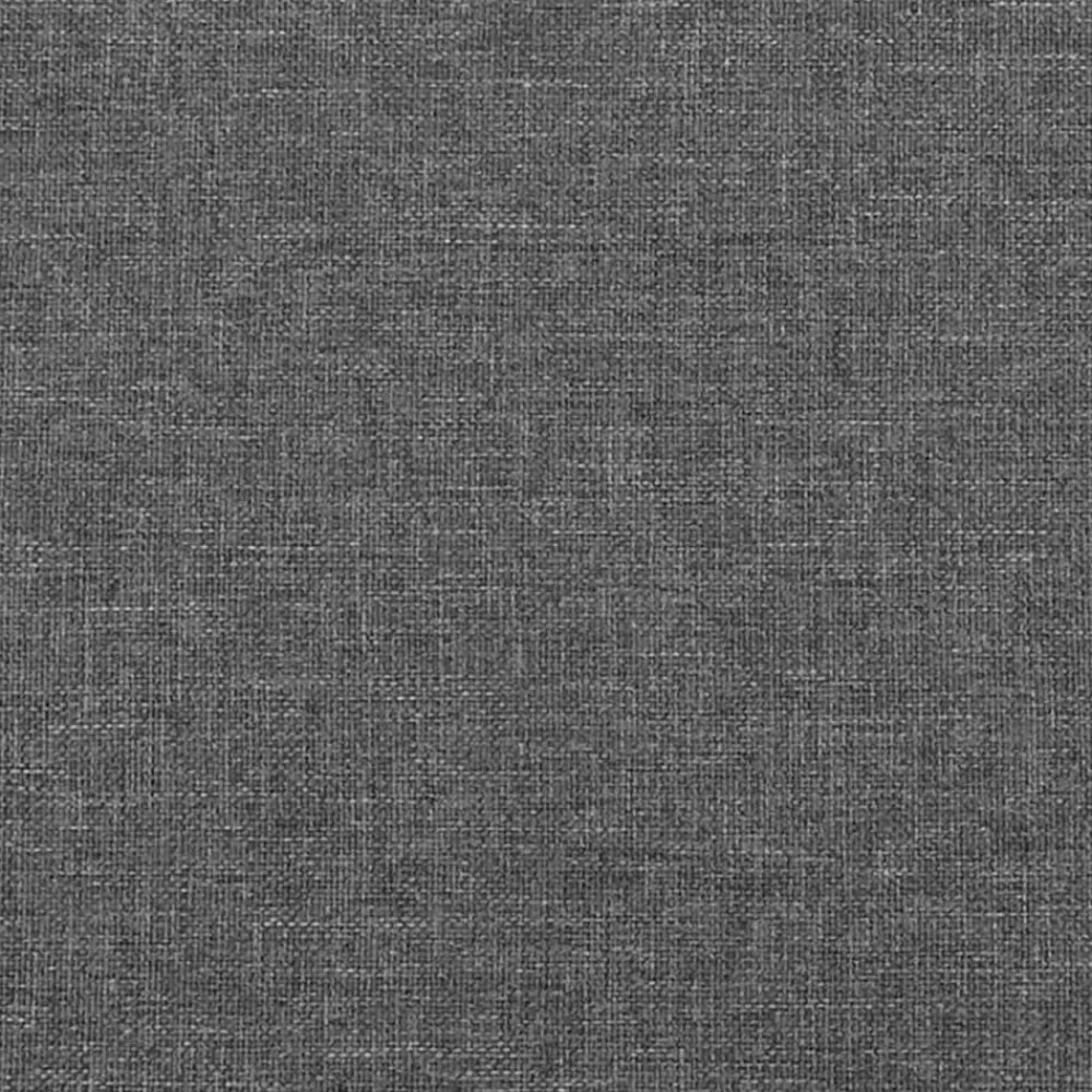 vidaXL Cabecero de cama de tela 80x5x118/128 cm Gris oscuro Clearance