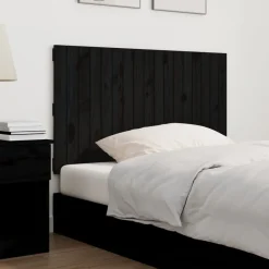 vidaXL Camas Y Accesorios-Cabecero de cama de pared madera maciza pino 108x3x60 cm