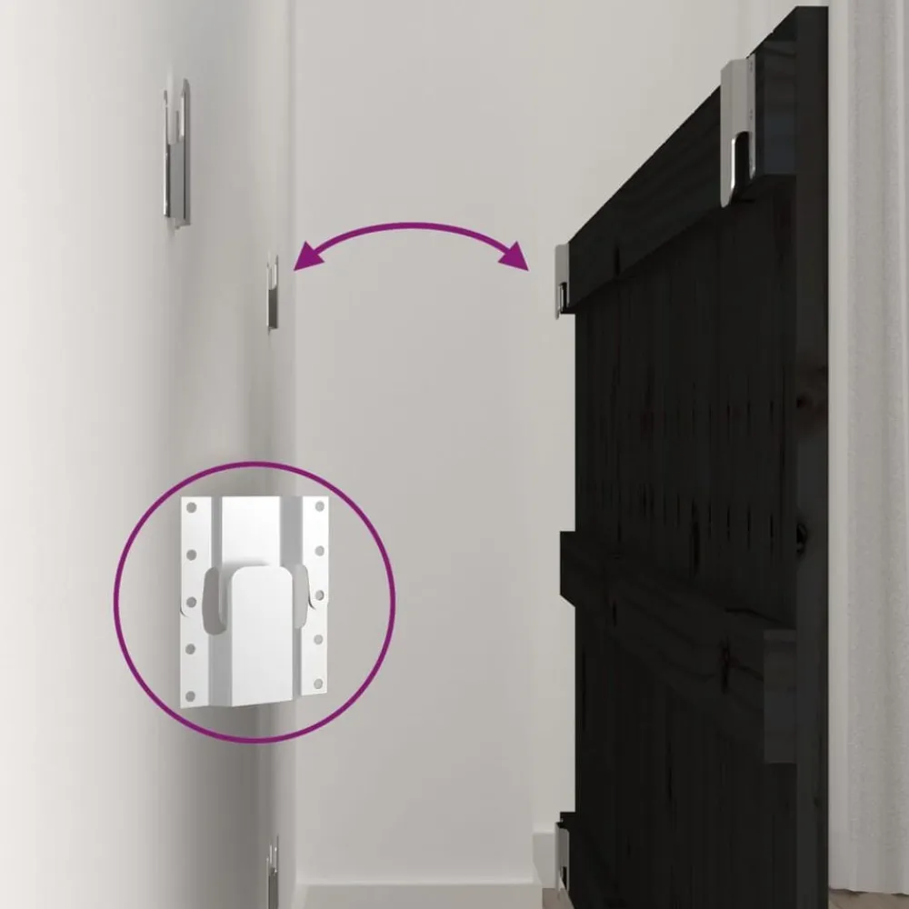 vidaXL Camas Y Accesorios-Cabecero de cama de pared madera maciza pino 108x3x60 cm
