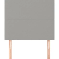 vidaXL Camas Y Accesorios-Cabecero de cama 80x5x118/128 cm Tela