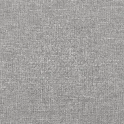 vidaXL Cabecero de cama 80x5x118/128 cm Tela Gris claro