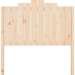 vidaXL Camas Y Accesorios-Cabecero de cama madera maciza de pino 106x4x110 cm