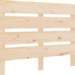 vidaXL Camas Y Accesorios-Cabecero de cama madera maciza de pino 90x3x80 cm