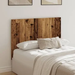 vidaXL Camas Y Accesorios-Cabecero de cama madera de ingeniería envejecida 120x1,5x80 cm