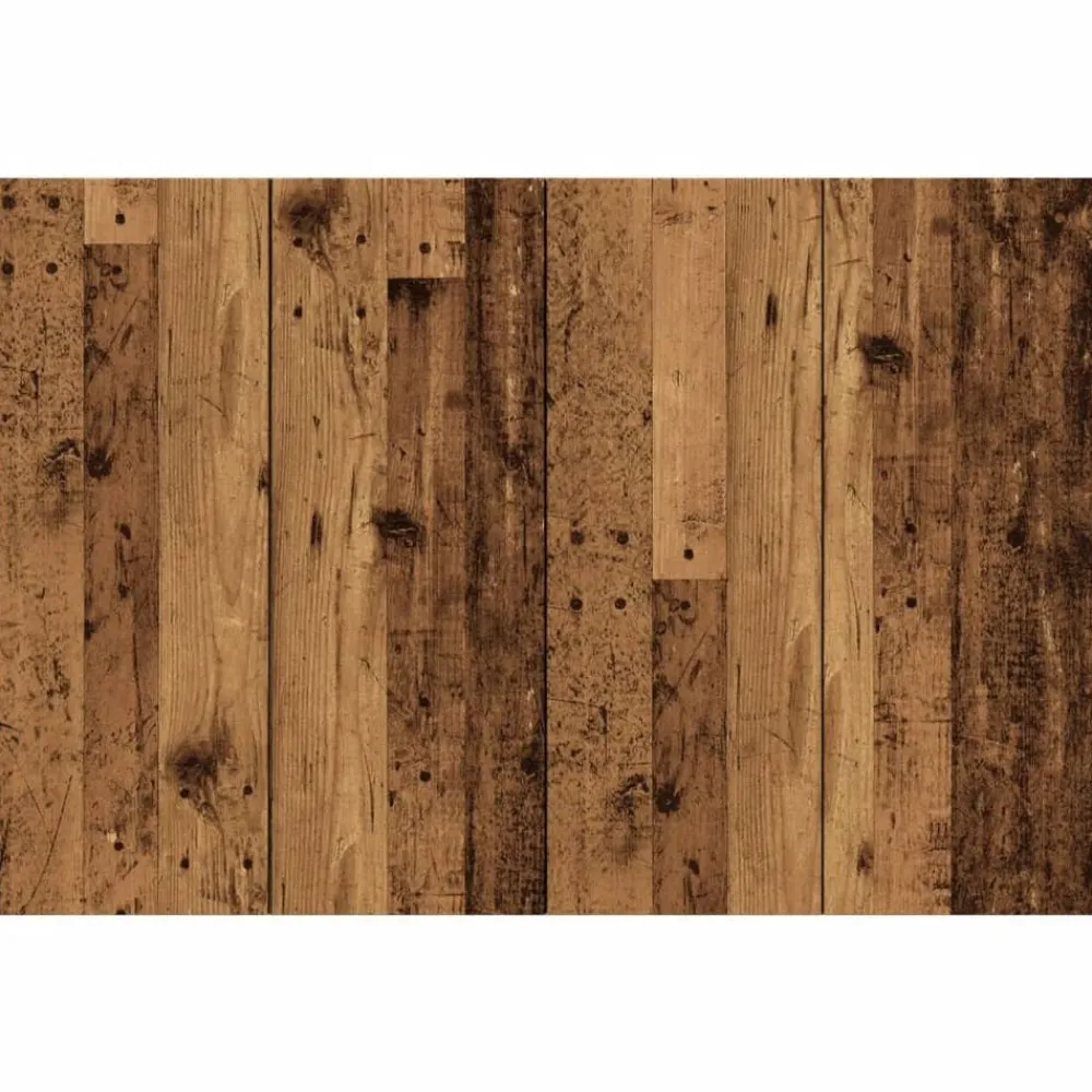 vidaXL Camas Y Accesorios-Cabecero de cama madera de ingeniería envejecida 120x1,5x80 cm