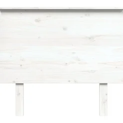 vidaXL Camas Y Accesorios-Cabecero de cama madera maciza de pino 94x6x82,5 cm