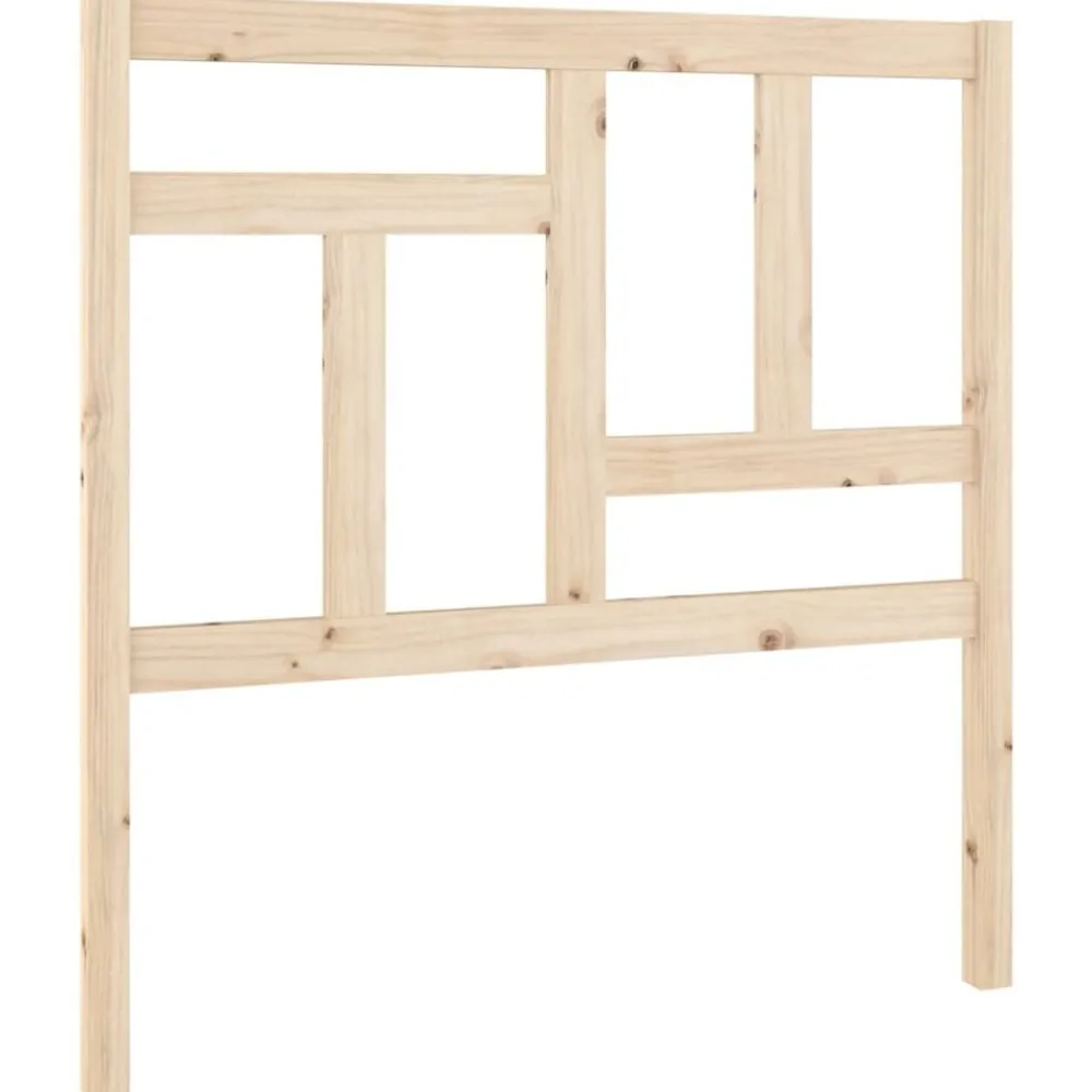 vidaXL Cabecero de cama madera maciza de pino 95,5x4x100 cm Natural Hot