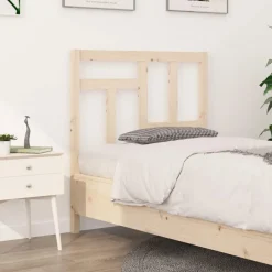 vidaXL Cabecero de cama madera maciza de pino 95,5x4x100 cm Natural Hot