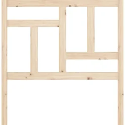 vidaXL Cabecero de cama madera maciza de pino 95,5x4x100 cm Natural Hot