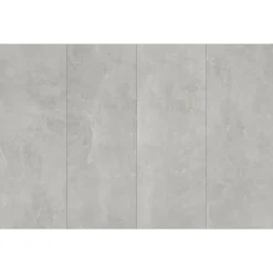 vidaXL Cabecero de cama madera contrachapada gris 120x1,5x80 cm Gris hormig&oacute;n New