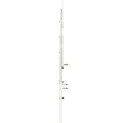 vidaXL Cabecero de cama madera maciza de pino 200 cm Blanco Best