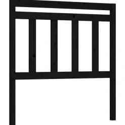 vidaXL Camas Y Accesorios-Cabecero de cama madera maciza de pino 81x4x100 cm