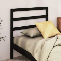 vidaXL Camas Y Accesorios-Cabecero de cama madera maciza de pino 81x4x100 cm