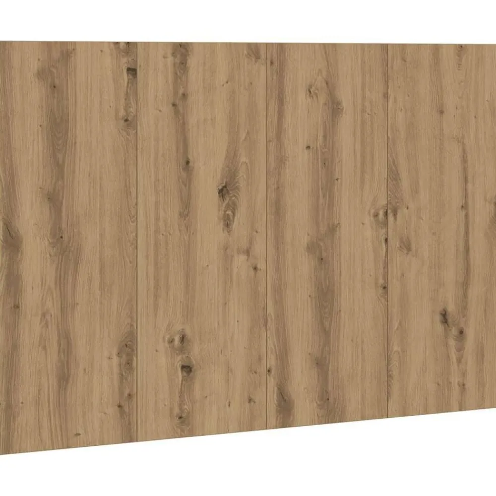 vidaXL Cabecero de cama madera ingeniería 120x1,5x80 cm Roble artisan Outlet