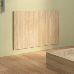 vidaXL Camas Y Accesorios-Cabecero de cama madera contrachapada Sonoma 120x1,5x80 cm