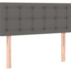 vidaXL Camas Y Accesorios-Cabecero de cuero sintético 80x5x78/88 cm