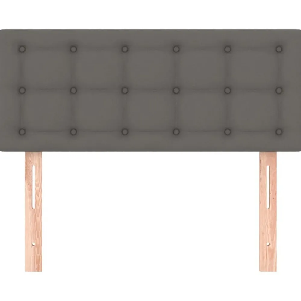 vidaXL Camas Y Accesorios-Cabecero de cuero sintético 80x5x78/88 cm