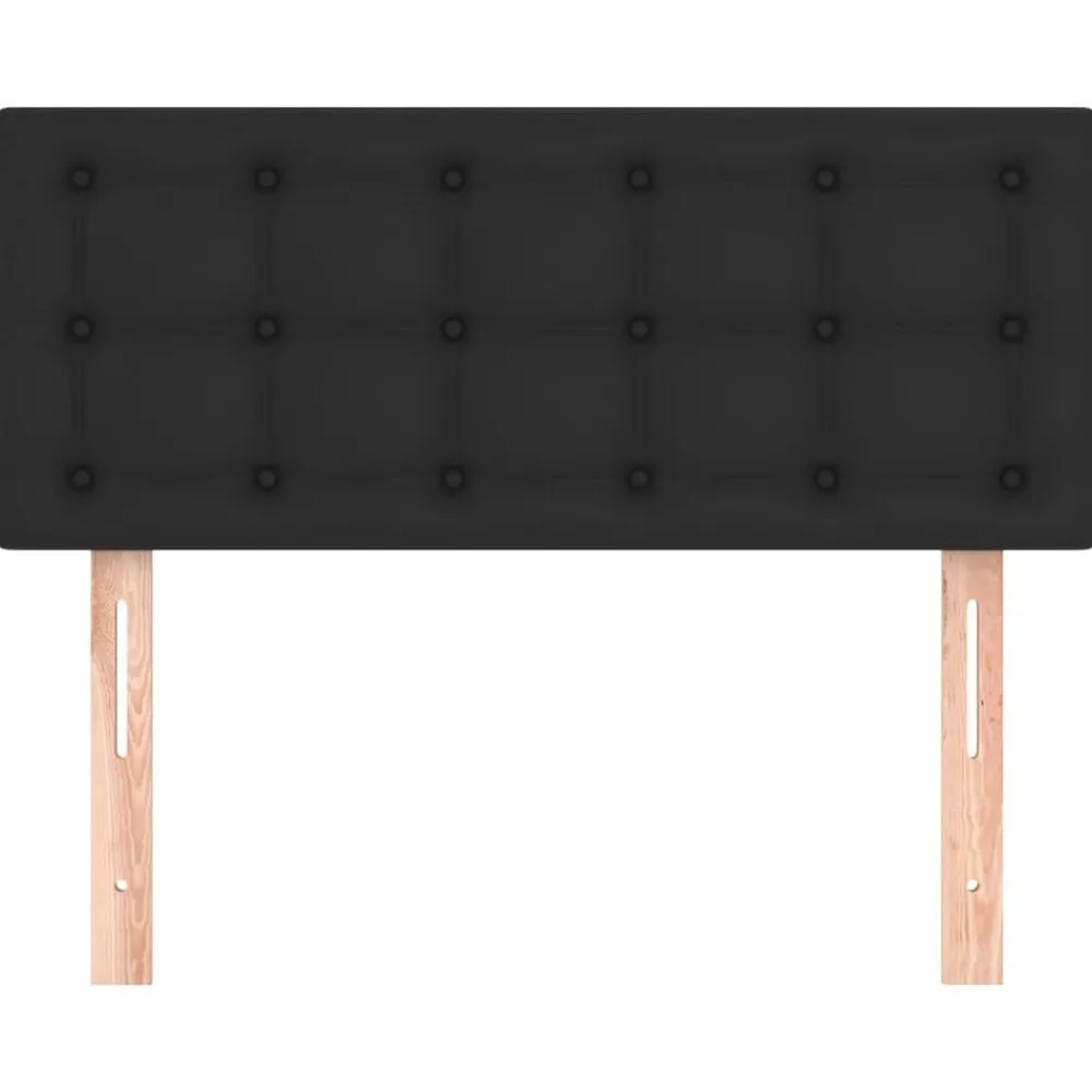 vidaXL Camas Y Accesorios-Cabecero de cuero sintético 80x5x78/88 cm
