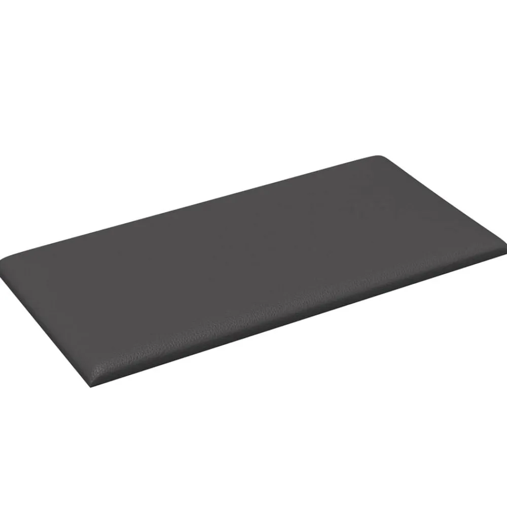 vidaXL Cabecero de Pared 12 pcs 30 x 15 cm tela Gris