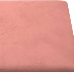 vidaXL Cabecero de Pared 12 pcs 30 x 30 cm Terciopelo Rosa Sale