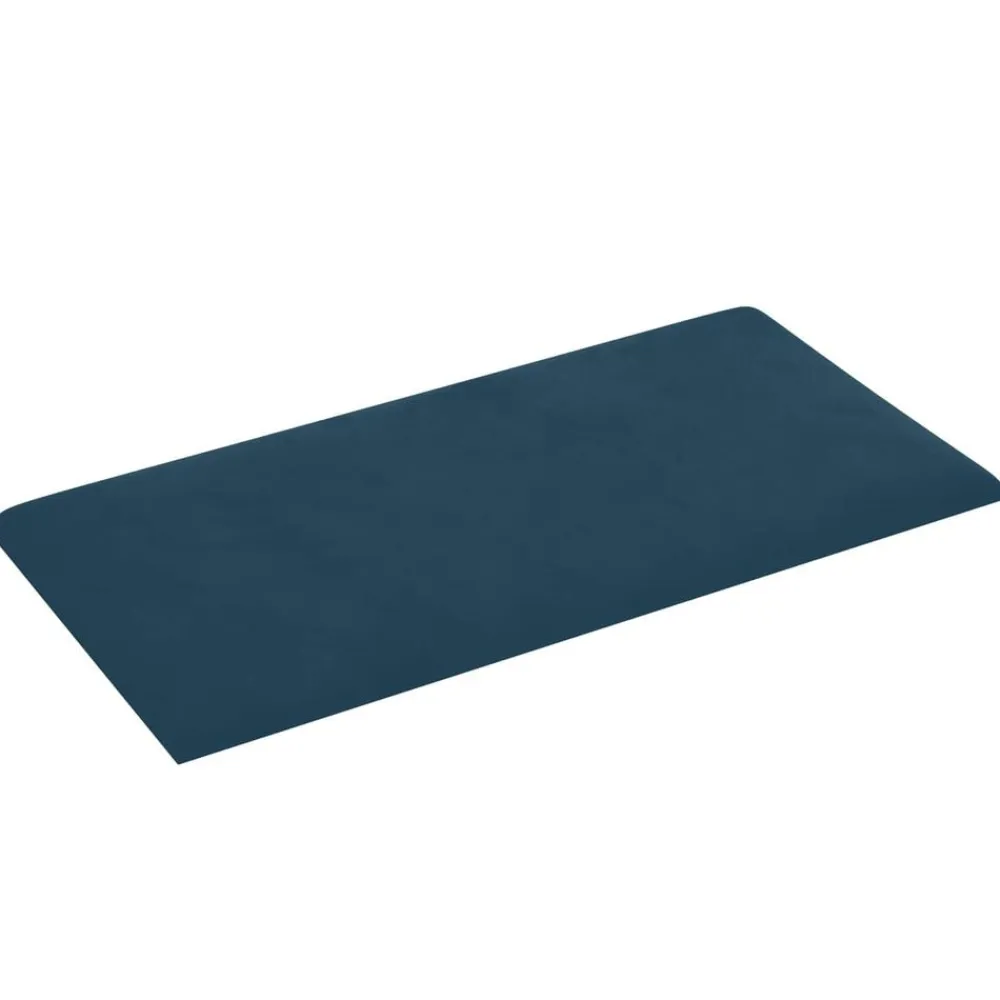 vidaXL Cabecero de Pared 12 pcs 30 x 15 cm Terciopelo Azul