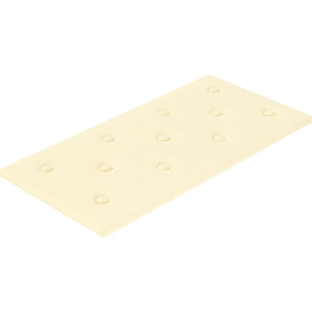 vidaXL Materiales De Construcción-Cabecero de Pared 12 pcs 60 x 30 cm Cuero sintético