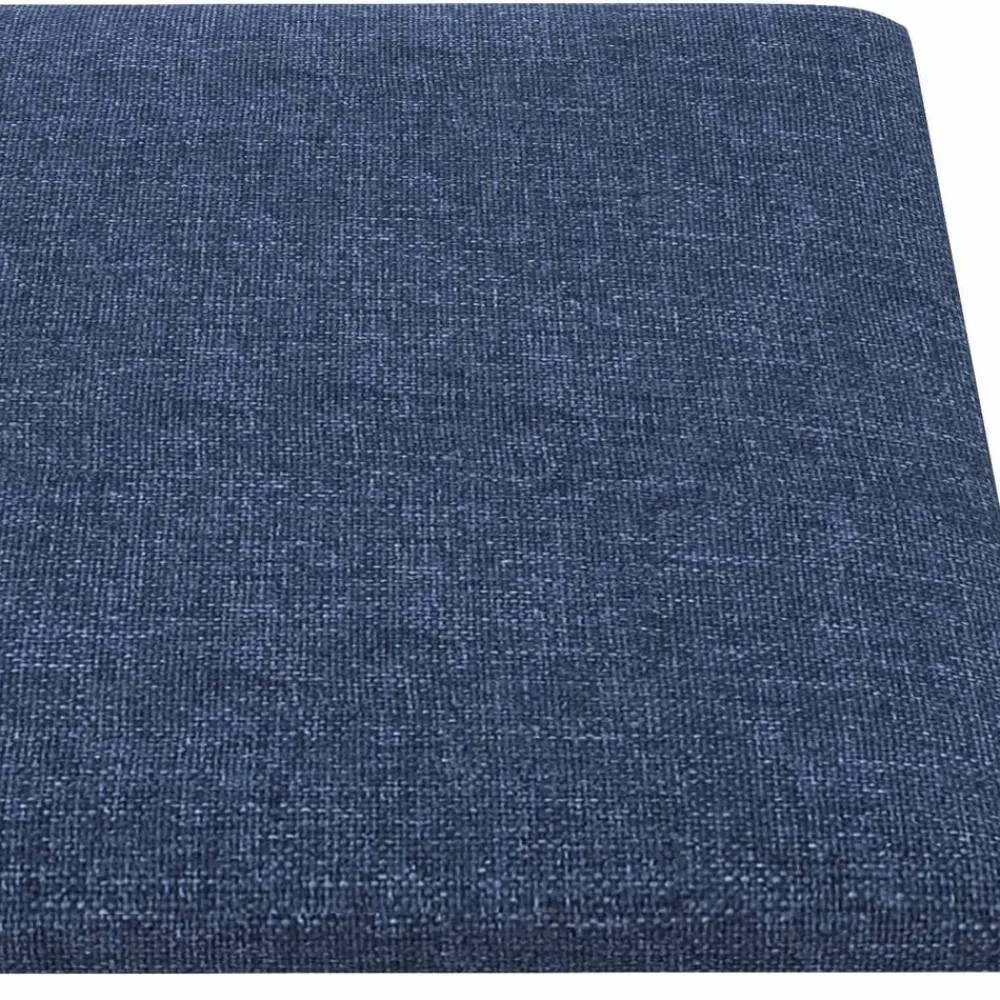 vidaXL Cabecero de Pared 12 pcs 30 x 15 cm tela Azul Online