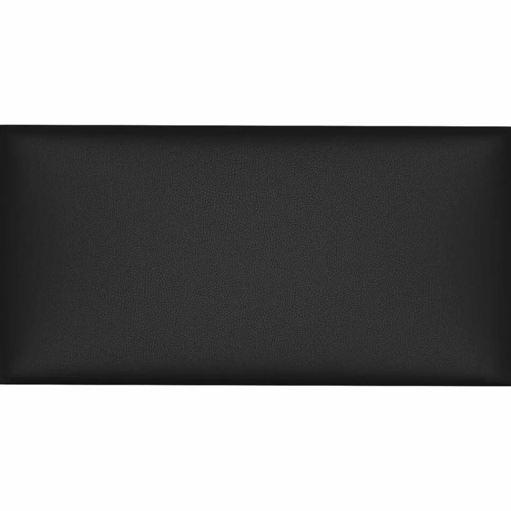 vidaXL Cabecero de Pared 12 pcs 30 x 15 cm tela Negro Hot