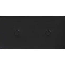 vidaXL Materiales De Construcción-Cabecero de Pared 12 pcs 30 x 15 cm Cuero sintético