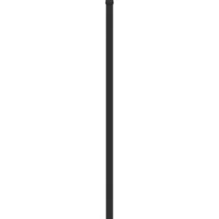 vidaXL Cabecero de repuesto de madera de ingeniería y acero 75 cm Roble ahumado Best
