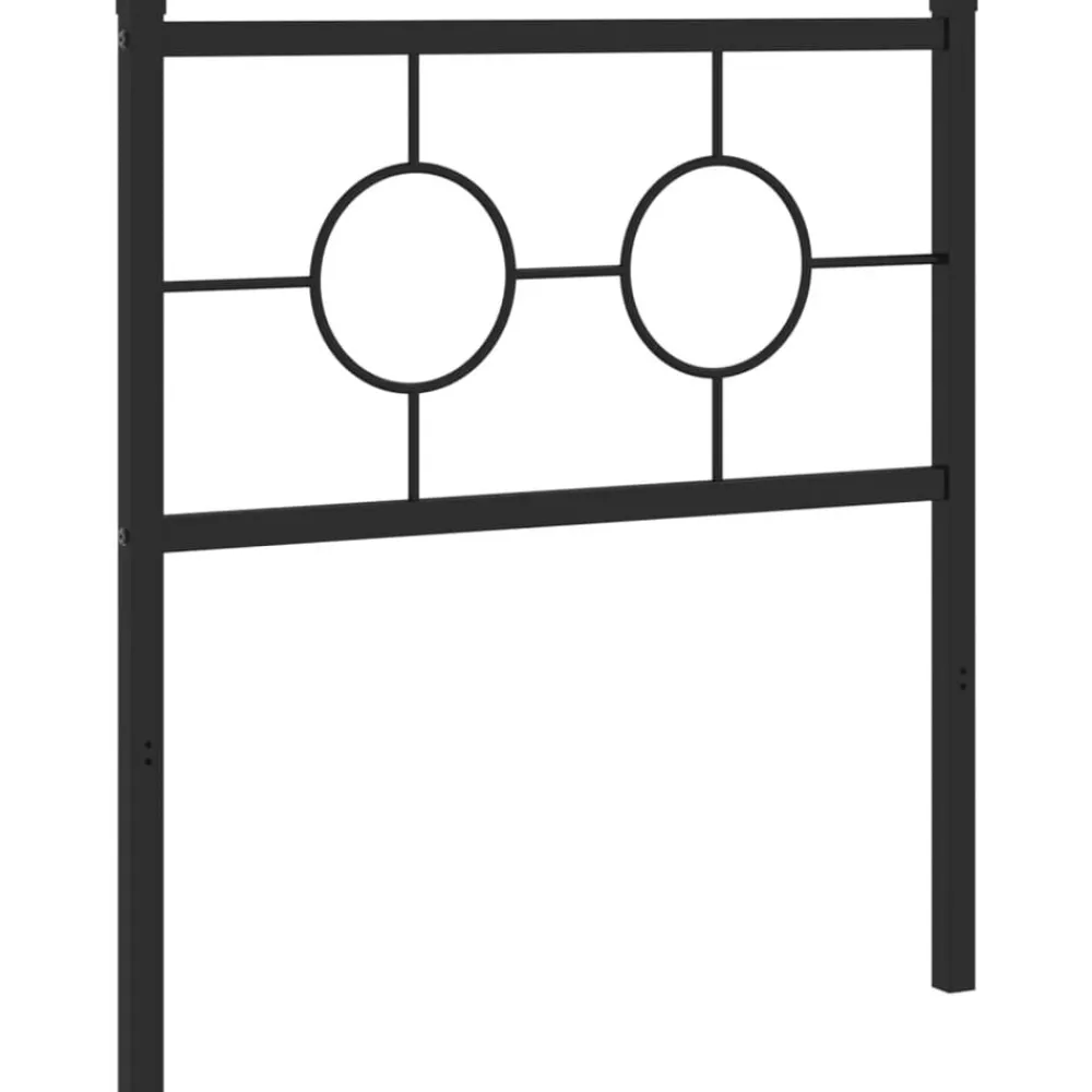 vidaXL Camas Y Accesorios-Cabecero de repuesto de metal 75 cm