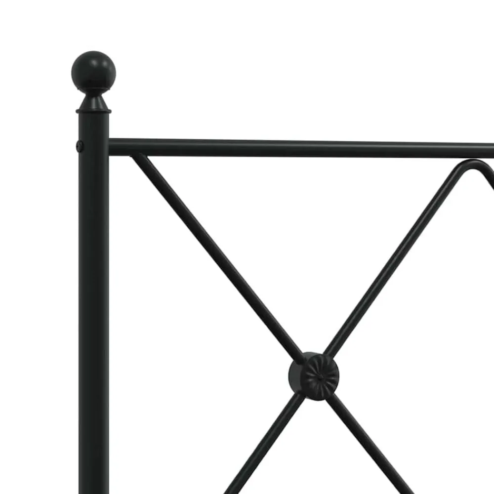 vidaXL Camas Y Accesorios-Cabecero de repuesto de metal 75 cm