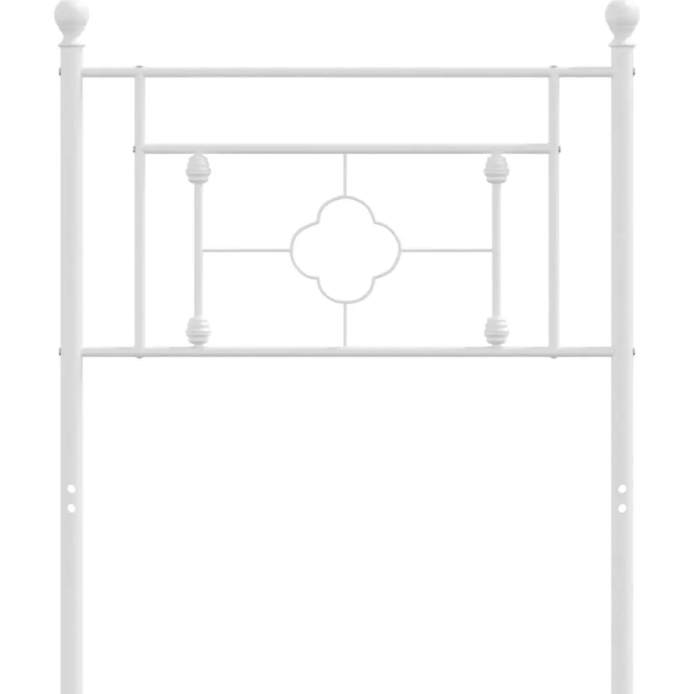 vidaXL Camas Y Accesorios-Cabecero de repuesto de metal 75 cm