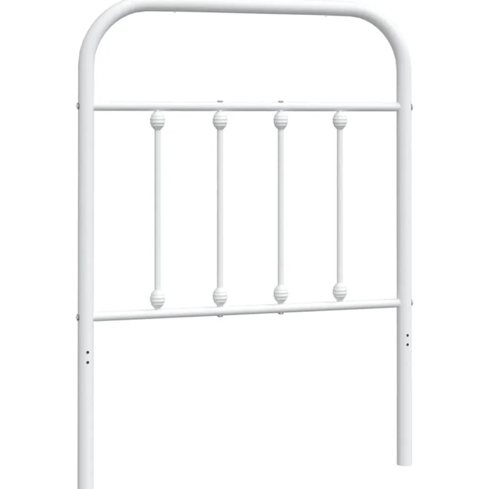 vidaXL Camas Y Accesorios-Cabecero de repuesto de metal 75 cm